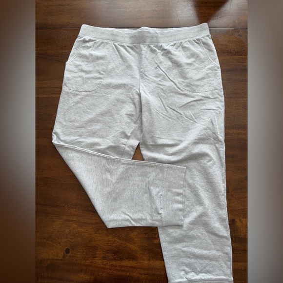 D and Co Active Pull On Sweatpants Blue Tropical & Gray Lot of 2 Size Large L - Picture 9 of 12